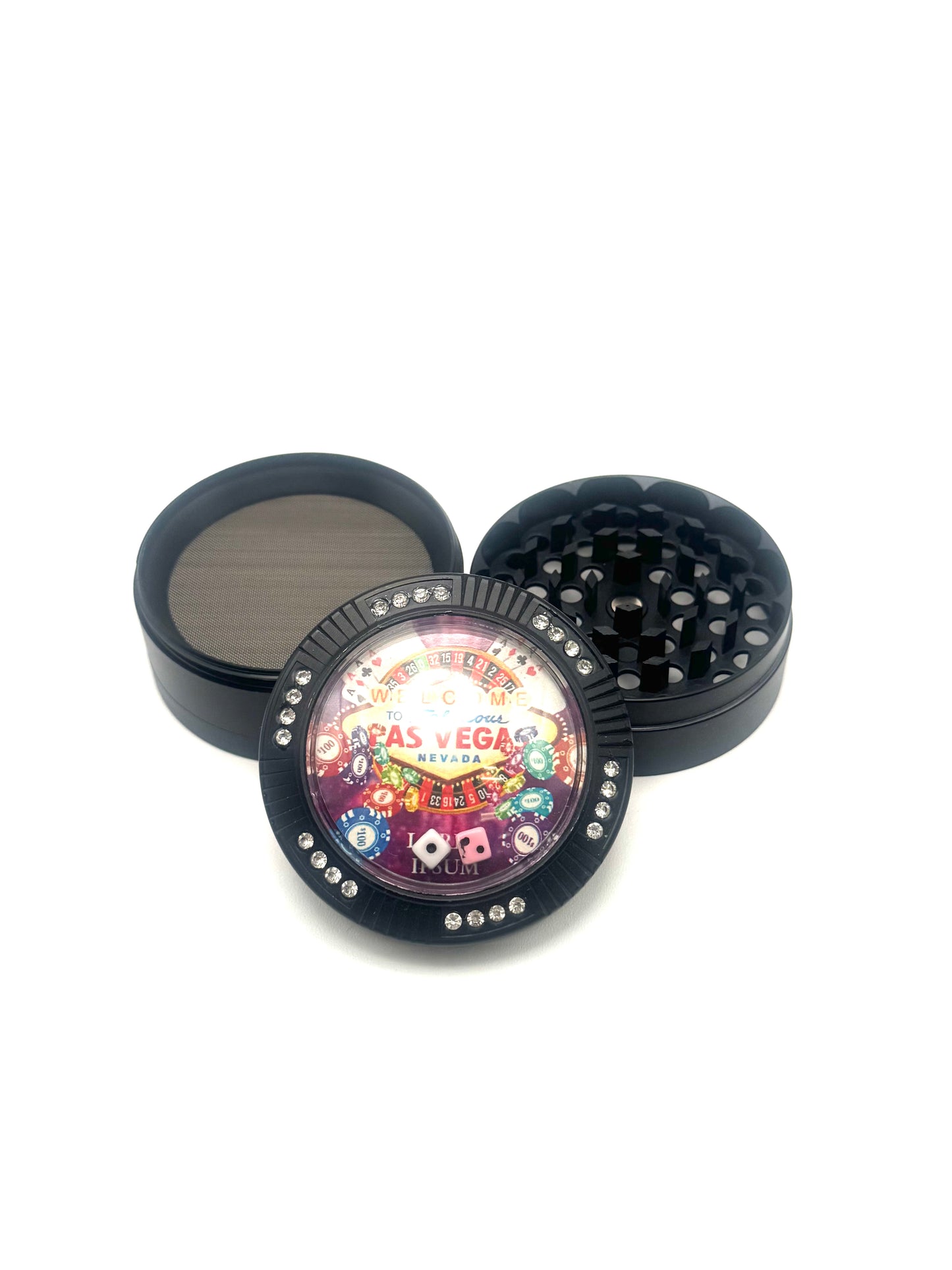 Las Vegas Bling Herb Grinder